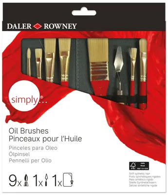 Image de Daler Rowney Simply Brush Set 10 pcs
