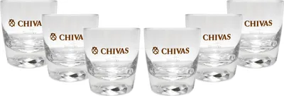 Produktbild von Chivas Tumbler Glas Gläserset - 6x Gläser 2/4cl geeicht