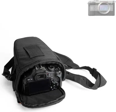 Produktbild von K-S-Trade Kameratasche Fototasche Schultertasche Umhängetasche kompatibel mit Sony Alpha 7C R Colt  für Systemkameras Schutzhülle bag