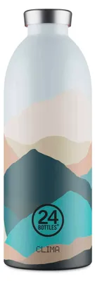 Image de Gourde CLIMA isotherme 850 ml - Mountains | 24 Bottles