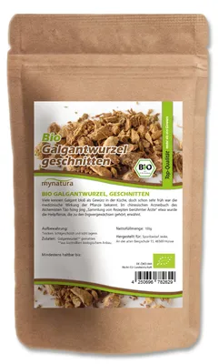 Produktbild von Mynatura  Galgantwurzel geschnitten ab 100g - 100g