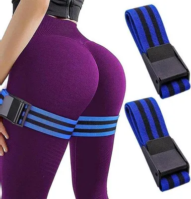 Image de Bandes élastiques d'entraînement pour le fitness - bras, jambes, muscles - fessiers - pour l'entraînement avec bandes élastiques