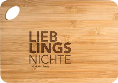 Produktbild von Mr. & Mrs. Panda Holzbrett Nichte - Transparent - Geschenk, Taufe, Tante, Geschenkidee, Brett, Spruch, Patenkind, Schneidebrett, vesperbrett, Hackbrett, Frühstücksbrett