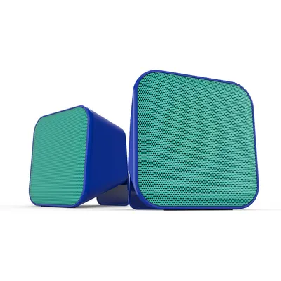 Produktbild von Speedlink SNAPPY Stereo Speaker USB - Stereo-Lautsprecher (6W RMS für kraftvolle Bassfrequenzen - Praktische Tischfernbedienung - 1,25 m Kabellänge)