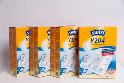 Produktbild von 4 Pakete Swirl Staubsaugerbeutel Y204 / Y 204 MicroPor Plus AirSpace für AEG Smart Gr. 51