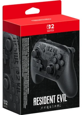 Produktbild von Nintendo Switch Pro Controller 2 für Nintendo Switch 2 - Resident Evil Requiem Edition