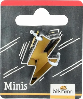 Image de 5 Mini Emporte-pièce Eclair 3 Cm - Birkmann