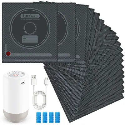 Vakuumset für 3D-Filament, 20 Beutel, 32 x 34 cm, USB-Pumpe