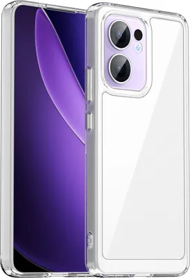 Produktbild von Schutzhülle für OPPO Reno13 F Klar Rückseite Stoßfeste TPU Silikon Bumper Hülle Transparent