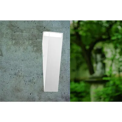 Produktbild von EGLO TABO-LED, Wandbeleuchtung für den Außenbereich, Edelstahl, Edelstahl, IP44, Eingang, Garage, Garten, Terrasse, LED