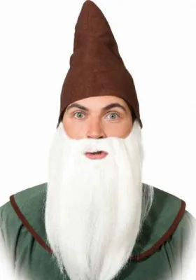 Produktbild von O30241-01 weiß Herren Zwergen Bart Nikolausbart