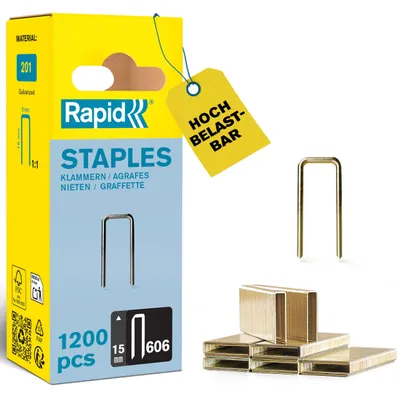 Produktbild von Rapid 40109528, 1,5 cm, Galvanisiertes Stahl, Rapid, 31 mm, 49 mm, 111 mm