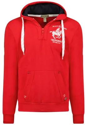 Produktbild von Geographical Norway WW4783H/GNO-Red Herren-Sweatshirt in Rot