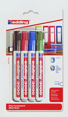 Produktbild von Edding 3000, Mehrfach, Weiß