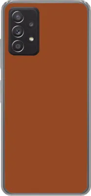 Produktbild von MuchoWow® Handyhülle Schutzhülle Hülle für Telefoonhoesje Samsung Galaxy A53 5G Terrakotta - Braun - Palette - Unifarben - Farben - Farbe Silikon Softcase Handy Hülle - Hardcover