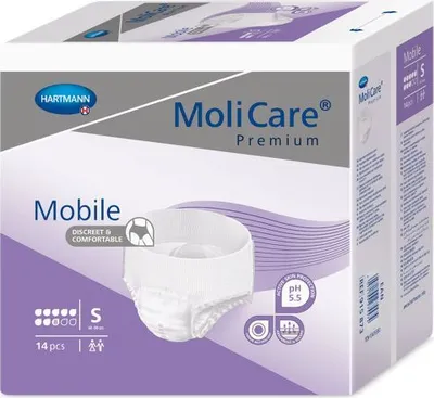Obrázok produktu pre Molicare Premium Mobile 8 kvapiek Gr.S 14 ks