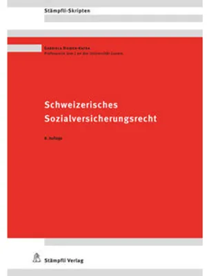 Image de Schweizerisches Sozialversicherungsrecht