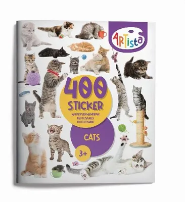 Produktbild von Artista - Stickerbuch Katzen