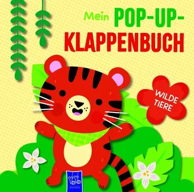 Produktbild von Mein Pop-Up-Klappenbuch - Wilde Tiere