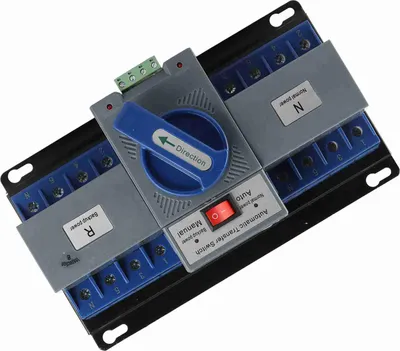 Zdjęcie produktu dla 1szt Mini 63A 4P Podwójny automatyczny przełącznik zasilania