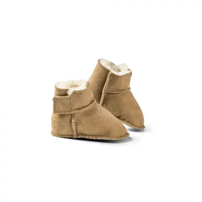 Zdjęcie produktu dla Buty ze skóry jagnięcej Fellhof, brązowe, rozmiar 18/19