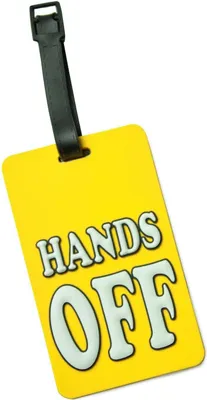 Produktbild von HAUPTSTADTKOFFER – Kofferanhänger inklusive Adressfeld, Kofferschild aus Kunststoff, Gepäckschild für Koffer Tasche Rucksack, 10,2 cm x 6,2 x 0,4 cm