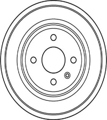 Produktbild von Trw Bremstrommel Hinterachse DB4391