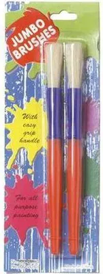 Produktbild von CWR Jumbo Naturborsten Kurzstieliges 2-teiliges Pinselset für die bildende Kunst