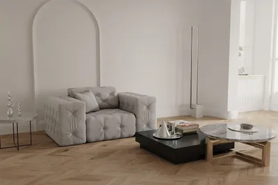Image de Fauteuil style salon paysage salon CLOUD plusieurs couleurs perle