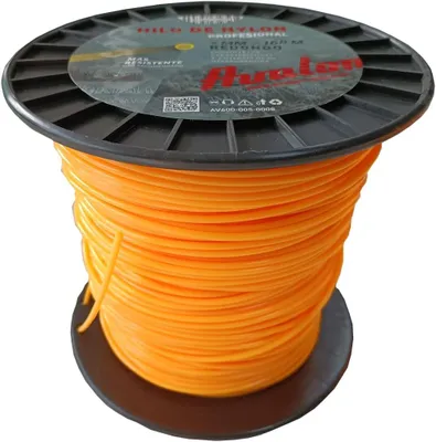 Image de Fil de coupe 3 mm x 168 m, rond, en nylon, pour tondeuses