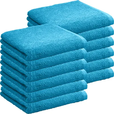 Produktbild von REDBEST Handtuch Oceanside" 12er-Pack türkis 50x80 cm"