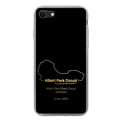Produktbild von MuchoWow® Handyhülle Schutzhülle Hülle für iPhone SE 2022 Australien - F1 - Rennstrecke Silikon Softcase Handy Hülle - Schutzhülle