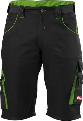 Produktbild von Fortis Performance FORTIS Herren Bermuda 24,schw./limegreen, Gr. 52
