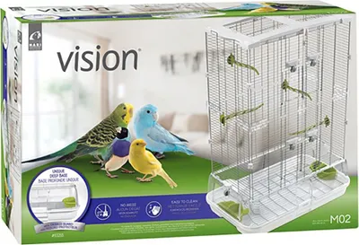 Image de Hari M02 Birdcage Blanc Blanc Taille unique