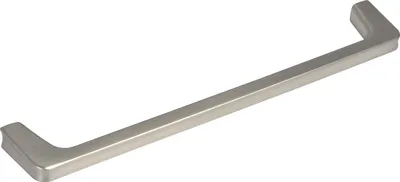 Immagine prodotto di Maniglia per mobili Interasse fori 160, larghezza 170 mm, effetto zinco pressofuso in acciaio inox