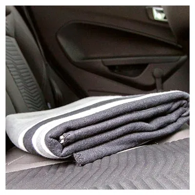 Produktbild von Warme Fleece-Reisedecke 1,5 m x 1,2 m, 322 g leicht, für Baby und Kinderwagen
