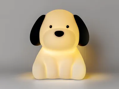 Produktbild von Nachttischlampe Touch dimmbar, Nachtlicht für Kinderzimmer, Stilllicht, H: 13cm