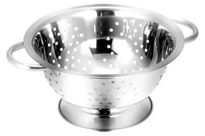 Zaaier aus Edelstahl, silber, 35 x 28 x 11,5 cm