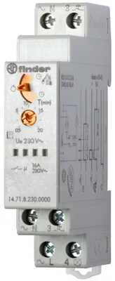 Produktbild von Finder 8012823269023, Grau, 16 A, CE, 230 V, 50 - 60 Hz