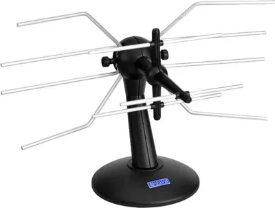 Obrázek produktu pro TELKOM-TELMOR DSP-860 5G DVB-T2 Vnitřní/pokojová anténa černá a stříbrná