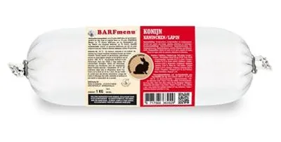 Productafbeelding van Barfmenu Konijn Hondenvoer 500 Gr