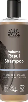 Obrázek produktu pro Urtekram Rasul, 250 ml, Šampon, Neprofesionální, Ženy, Zvětšující objem, Láhev