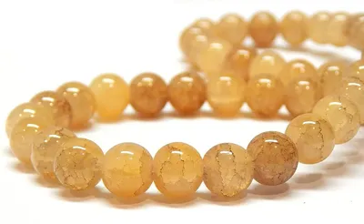 Achat Edelsteinkugeln, 8 mm, braun, rund, 45-48 Stück, Naturstein