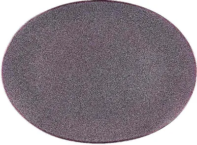 Produktbild von Bitz Schale oval matt black / shiny lilac 45 x 34 cm