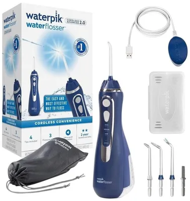 Productafbeelding van Waterpik Draadloze Mondspoelapparaat Advanced, met 4 opzetstukken, drukbereik 3,1 tot 5,2 bar