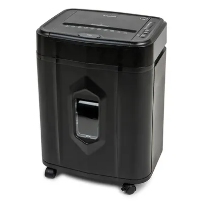 Produktbild von Verotech VS-120AF Aktenvernichter mit automatischem Papiereinzug / 12 Blatt / 120 Blatt Zufuhr / 4 x 12 mm / 21 l / P-4