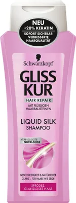 Produktbild von Gliss Kur Hair Repair Shampoo Liquid Silk 250ml