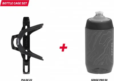 Produktbild von Zéfal Set Pulse Z2/Sense Pro50 500 ml - praktisches Flaschenhalter-Set für en...