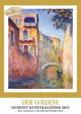 Productafbeelding van Kunstkalender 2025 - De Gouden DUMONT-kunstkalender - Wandkalender - Portretformaat A3, 29,7 x 42 cm