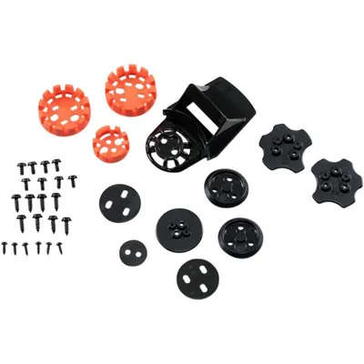 Produktbild von Alpinestars Helmvisier-montagesatz Schwarz  Schwarz One Size